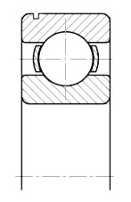 Подшипник 6310-NR (50310) SKF