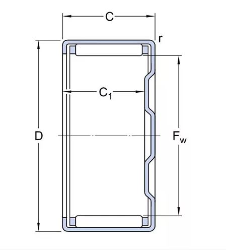 Подшипник BK 2526 SKF